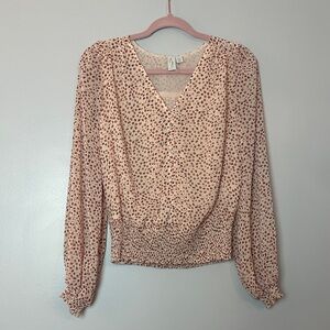Joie Cream Blouse with Sparkles